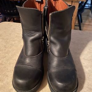 Womens Black Harley Davidson boots